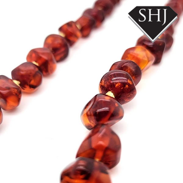 Amber Bead Necklace