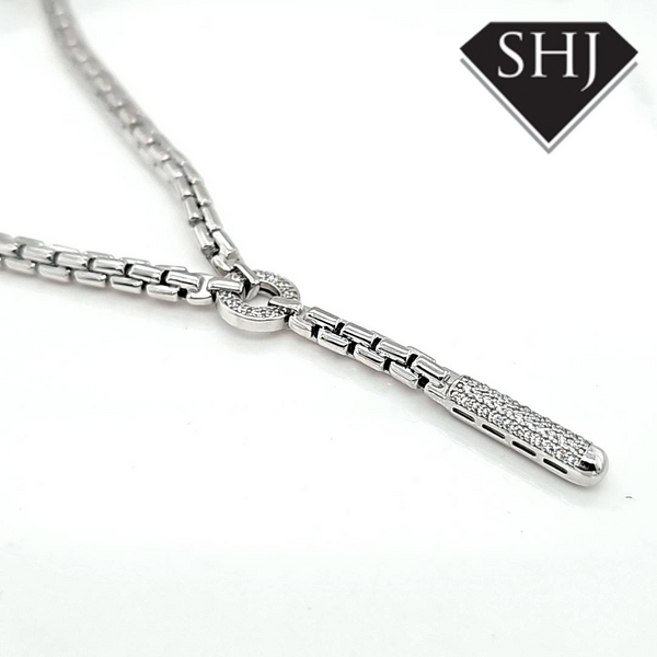 Silver Necklace Bracinni