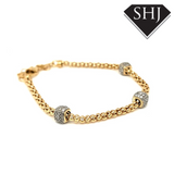 Gold Plated Silver Bracelet