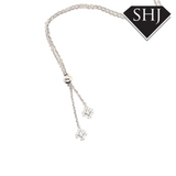 Silver Van Cleef Style Necklace