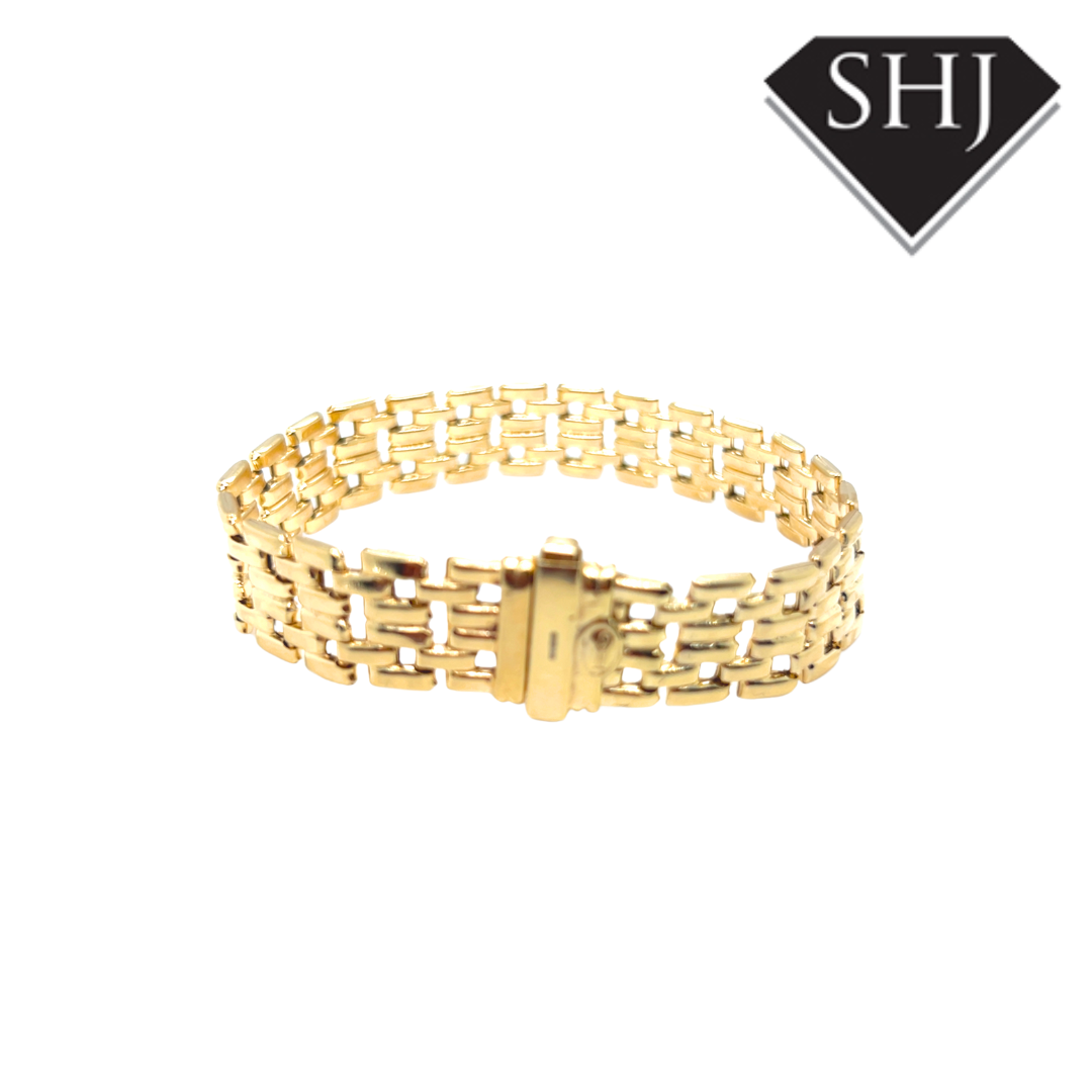 Silver Gold Plated Bracelet