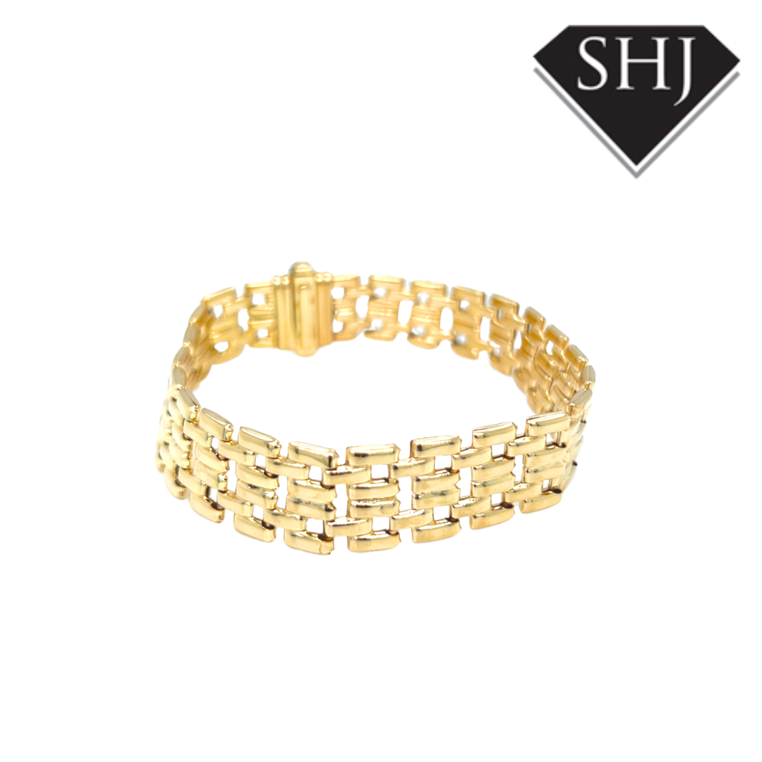 Silver Gold Plated Bracelet