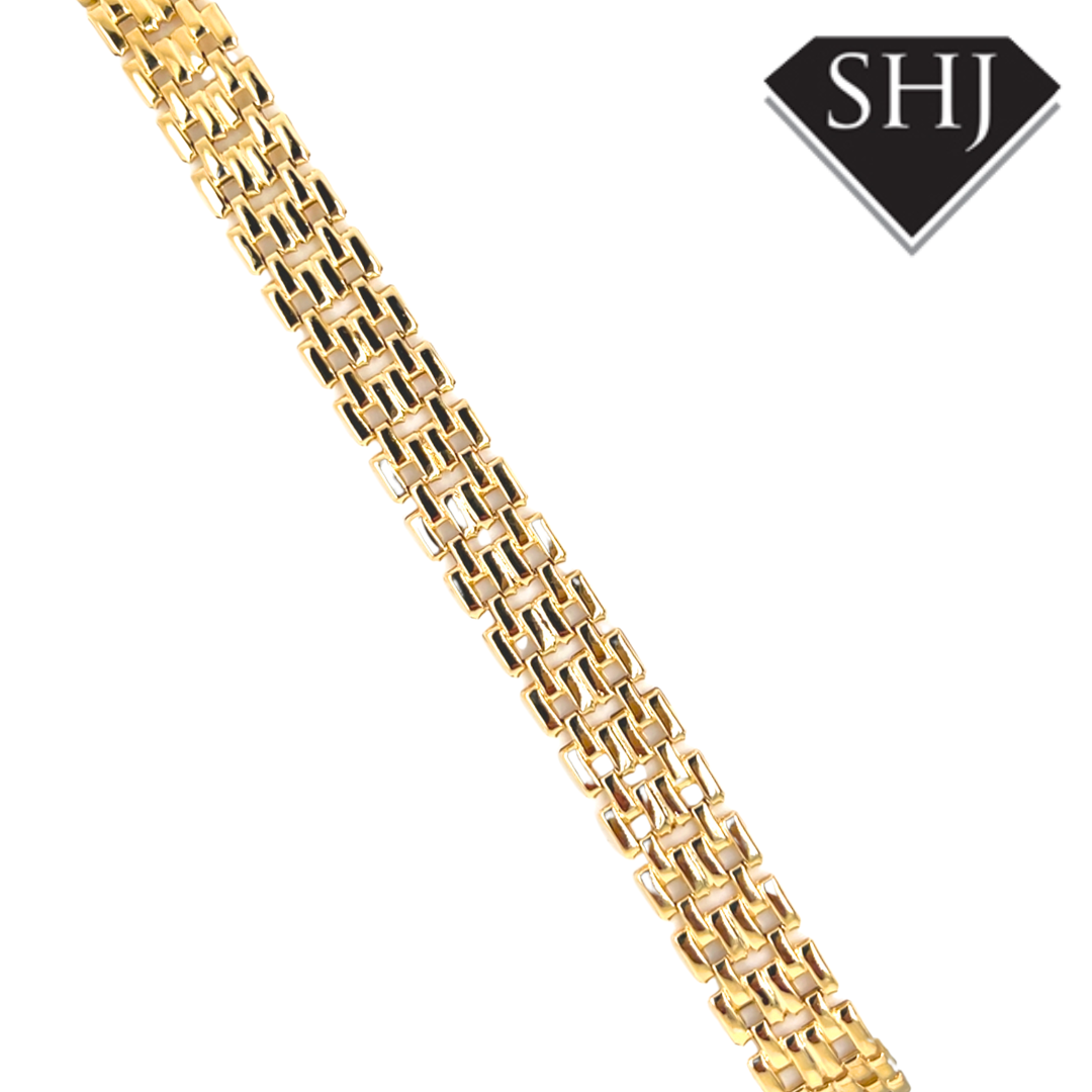 Silver Gold Plated Bracelet
