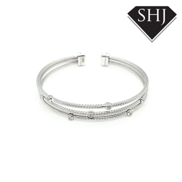 Bracini Silver Bangle