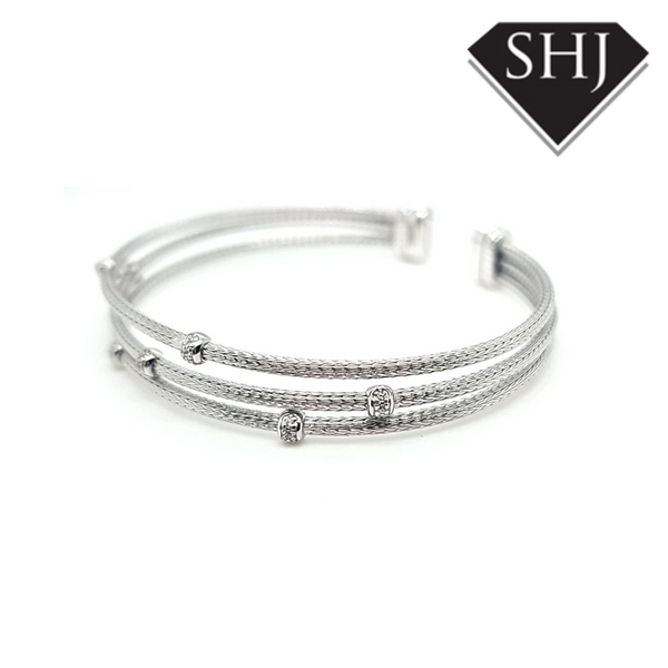 Bracini Silver Bangle