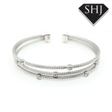 Bracini Silver Bangle