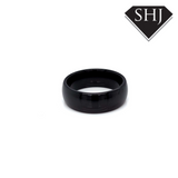 Gents Black Tungsten Ring