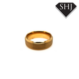 Gents Gold Tungsten Ring