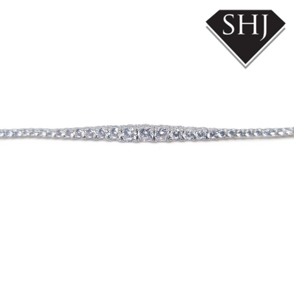 Silver CZ Bracelet