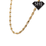 14ct Yellow Gold Fancy Rope Style Necklace