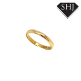 22CT Yellow Gold 2MM Wedding Band