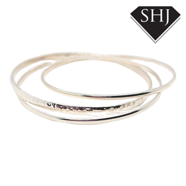 Silver Bangles