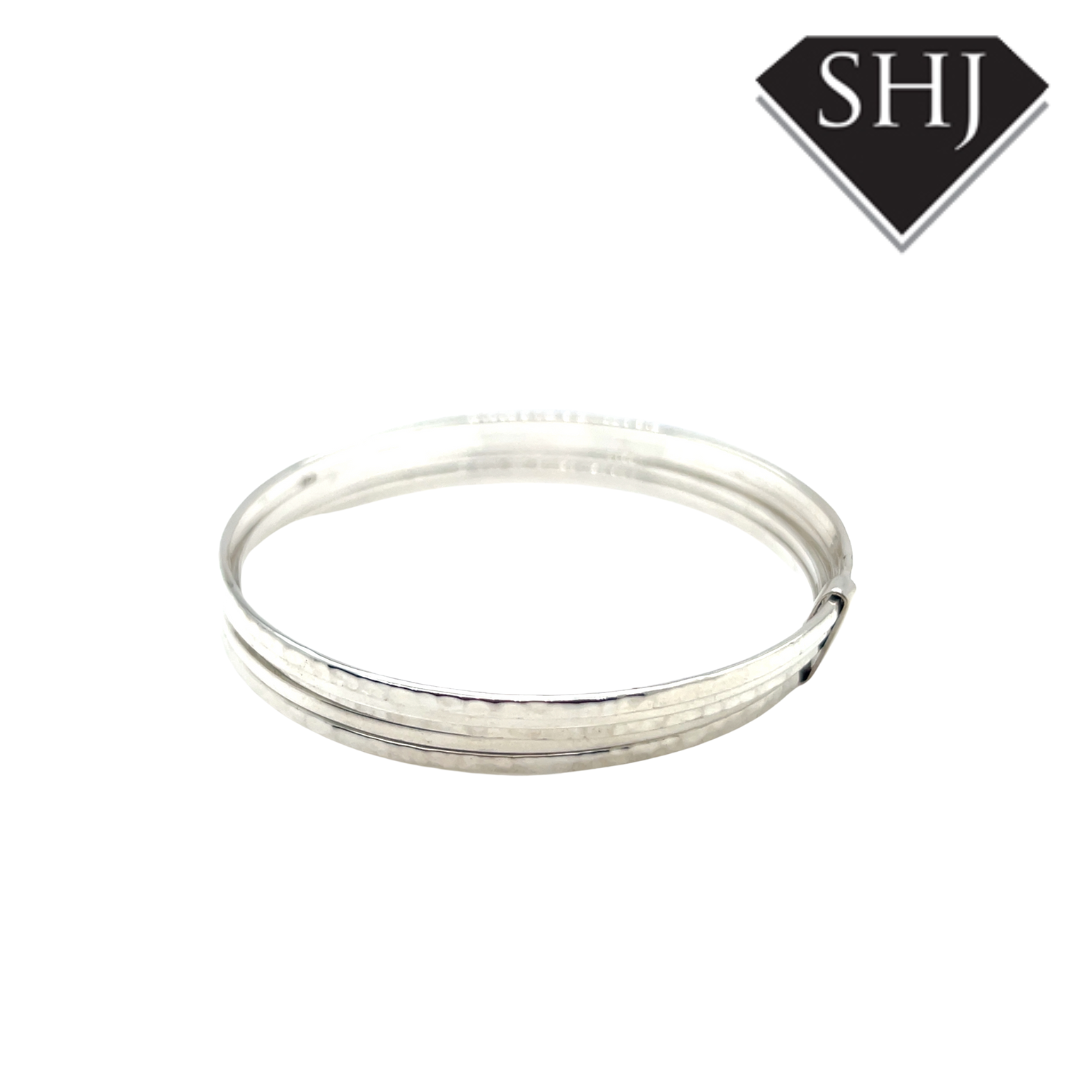 Silver Multi Bangles