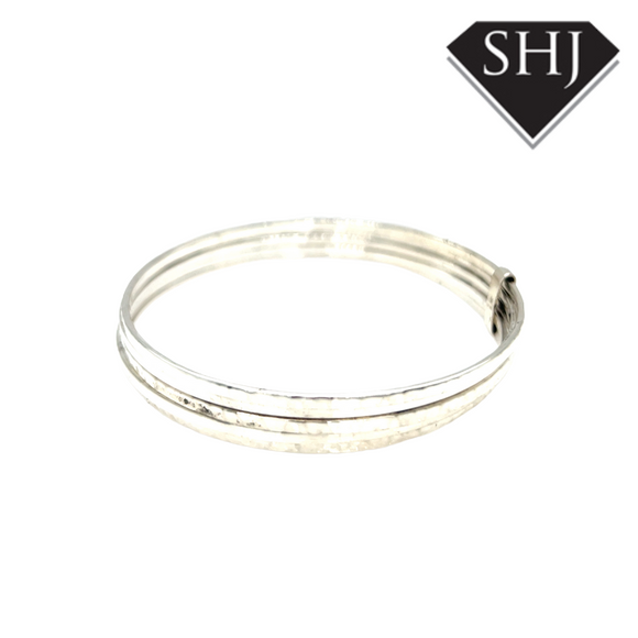 Silver Multi Bangles