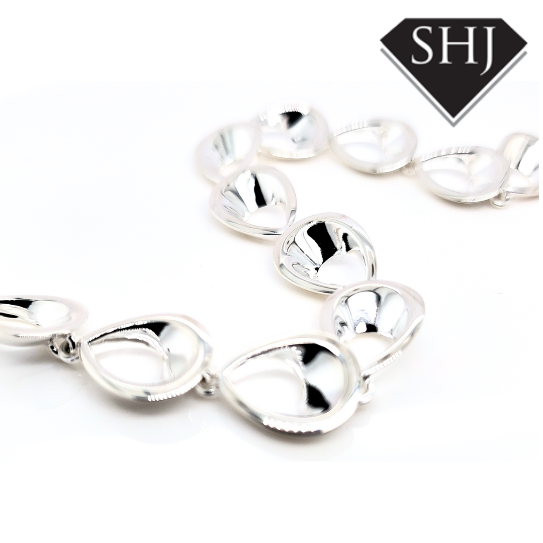 Silver Stirrup Bracelet