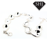 Silver Stirrup Bracelet