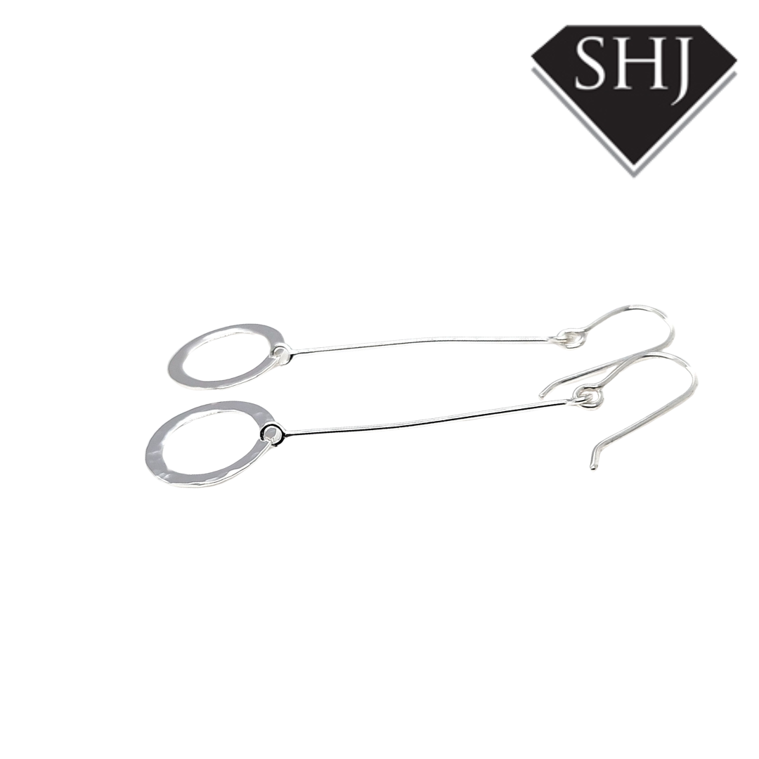 Silver Drop Earrings