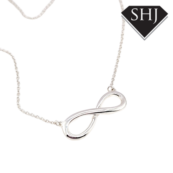 Silver Infinity Necklace