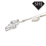 Silver Leaf Necklace