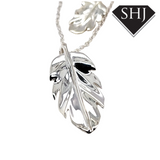 Silver Leaf Necklace