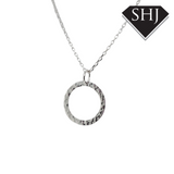 Silver Circle Pendant