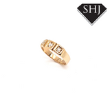 9ct Yellow Gold 3 Stone Diamond Ring