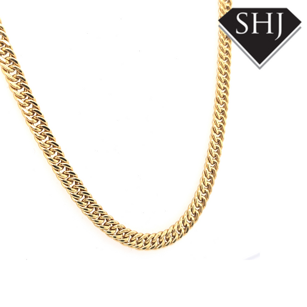 18ct Yellow Gold Fancy Necklace 15g