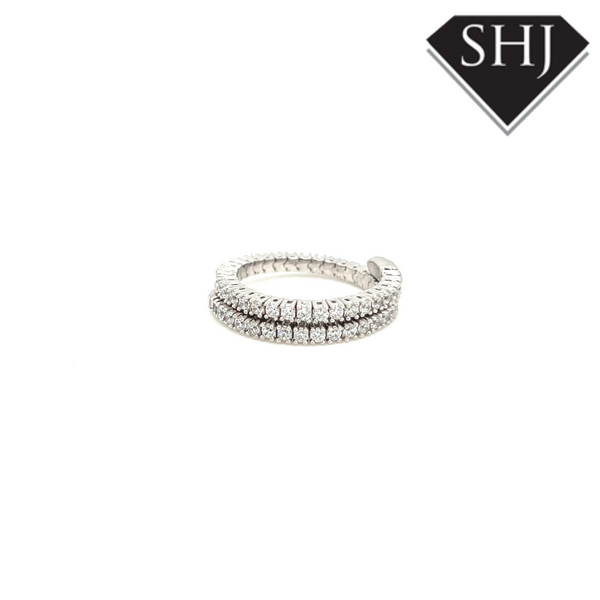 Silver CZ Ring