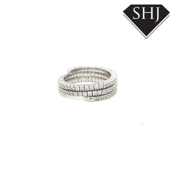 Silver CZ Ring