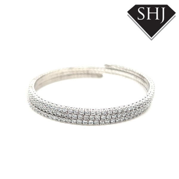 Silver CZ Bracelet