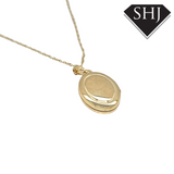 9ct Yellow Gold MOP Locket