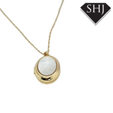 9ct Yellow Gold MOP Locket