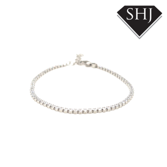 Silver CZ Bracelet
