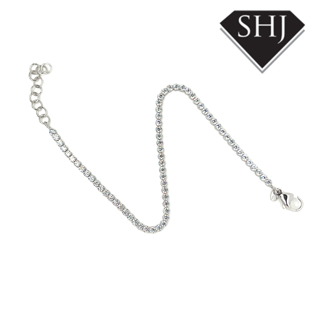 Silver CZ Bracelet