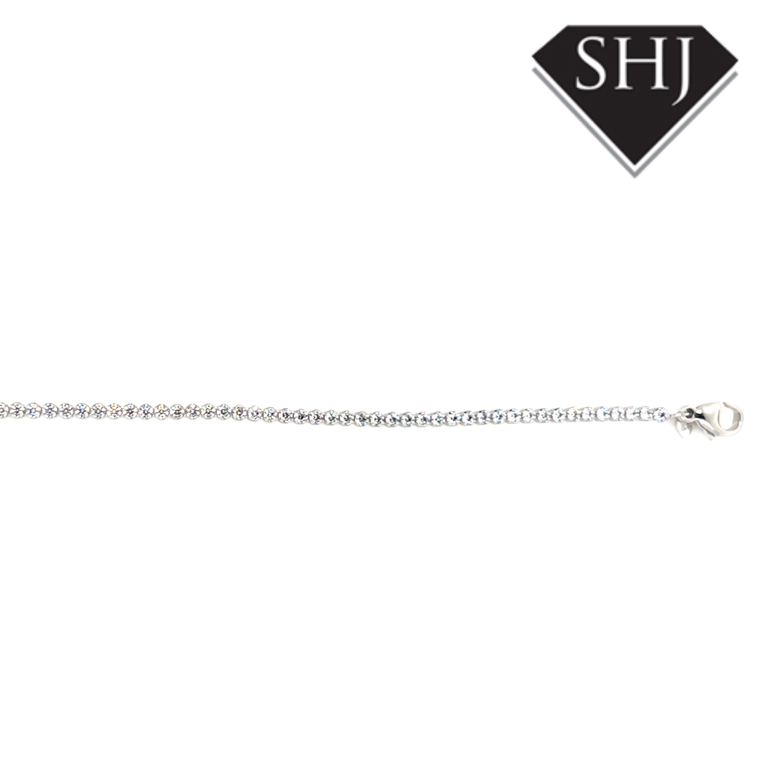 Silver CZ Bracelet