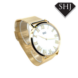 SHJ Gold Bracelet Watch