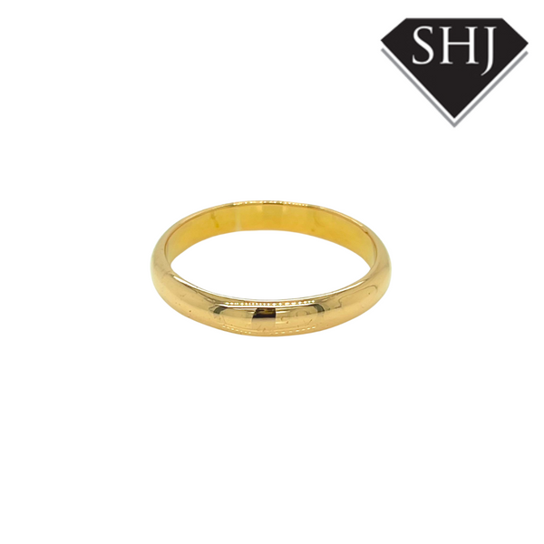 22CT Yellow Gold Wedding Band