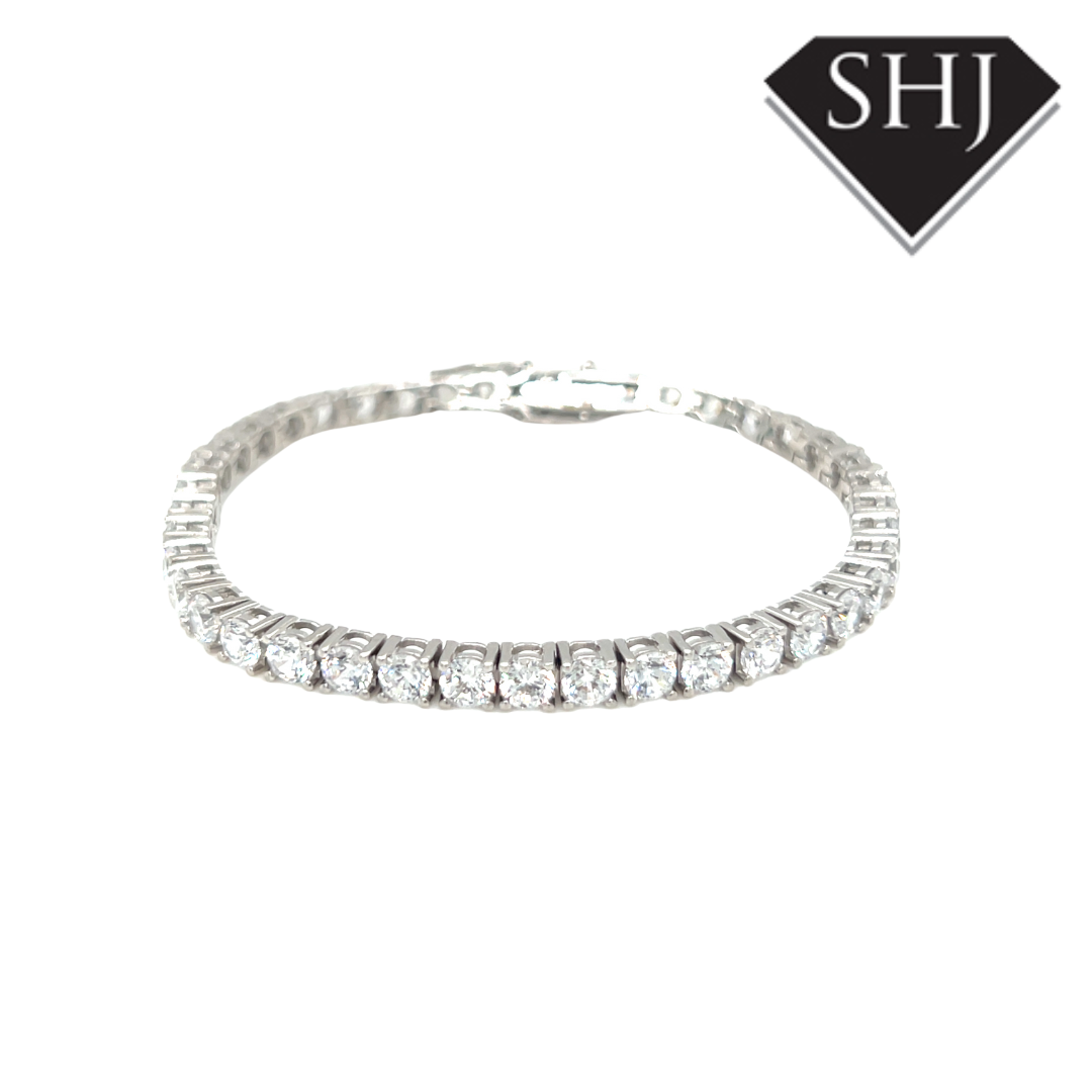Silver CZ Bracelet