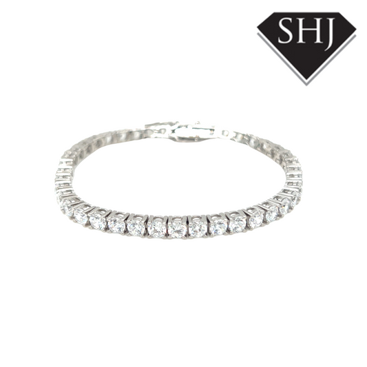 Silver CZ Bracelet