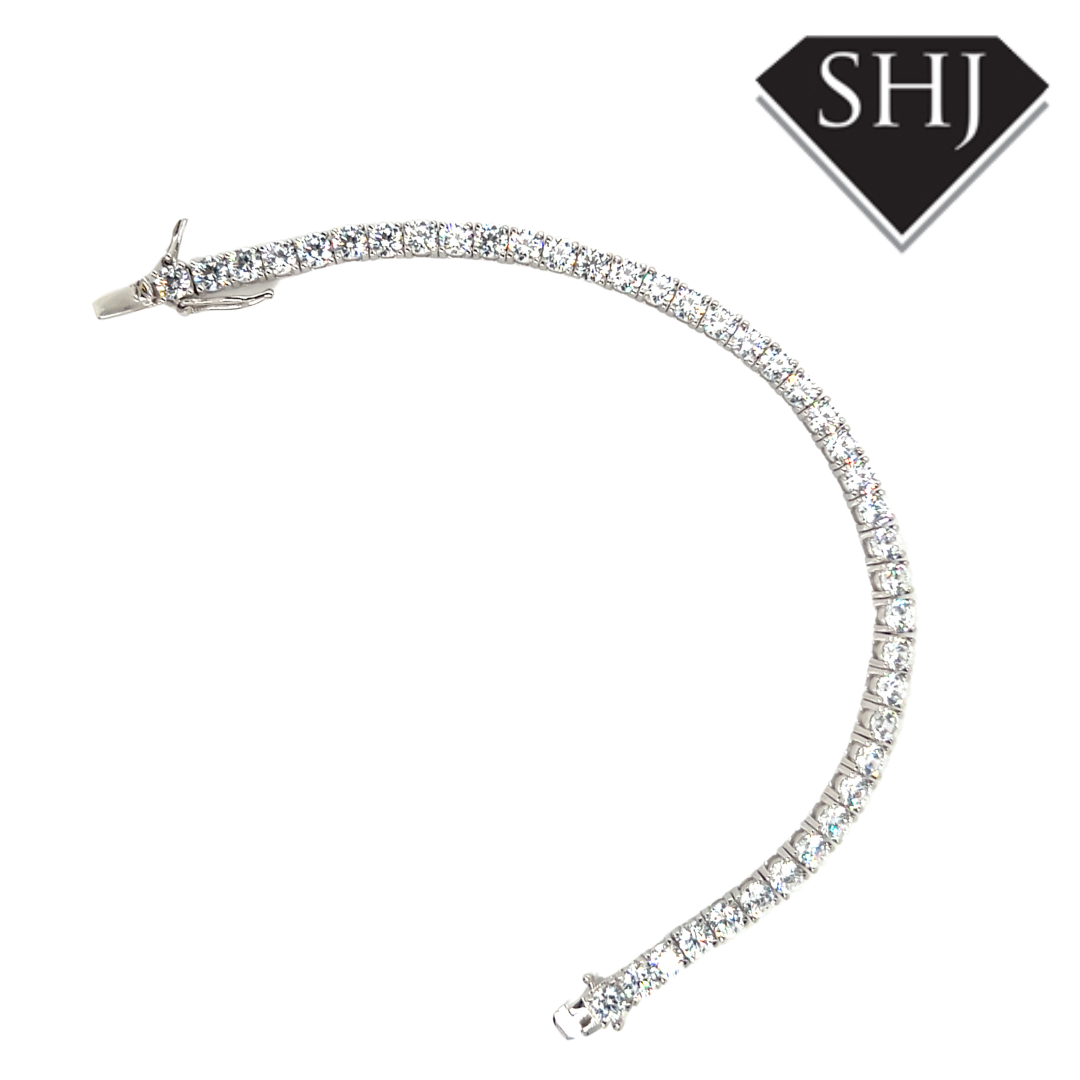 Silver CZ Bracelet