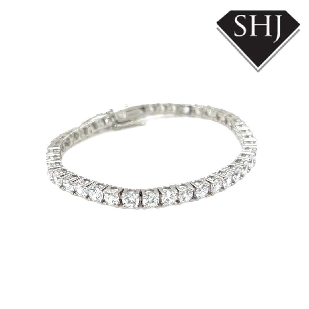 Silver CZ Bracelet