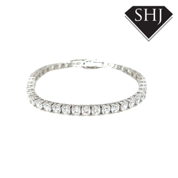 Silver CZ Bracelet