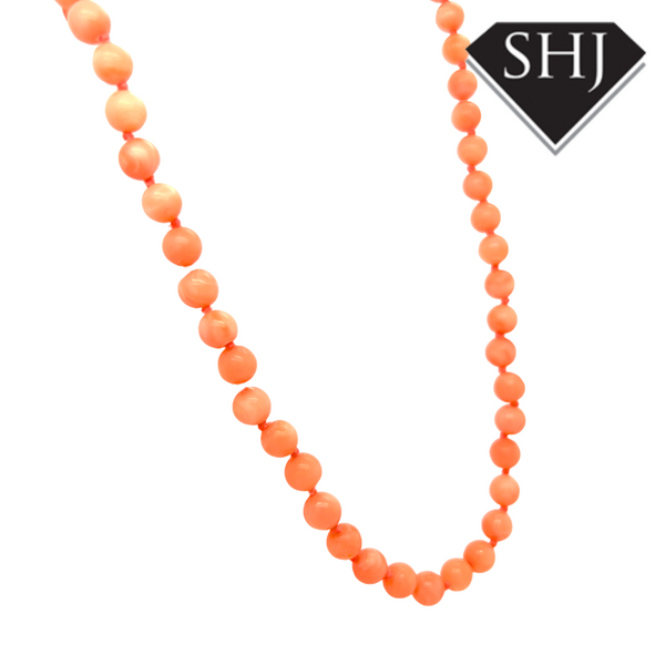 String of Coral Beads