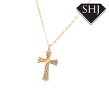 9ct Yellow Gold Cross