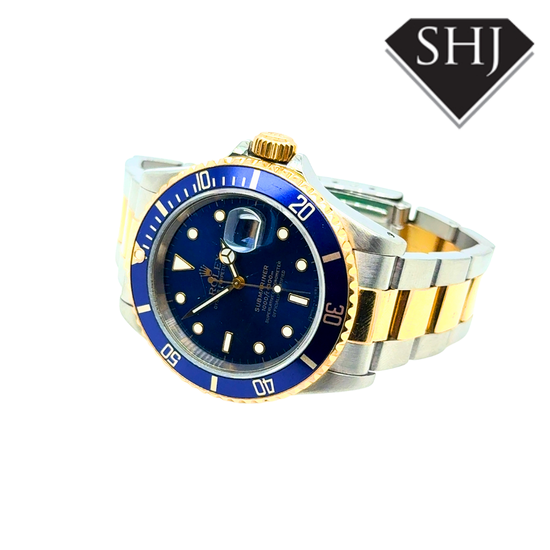 Rolex Submariner 1996 Bi Colour Blue