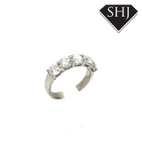 Platinum 5 Stone 2.04ct Diamond Ring