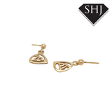 9ct Yellow Gold CRM Earrings