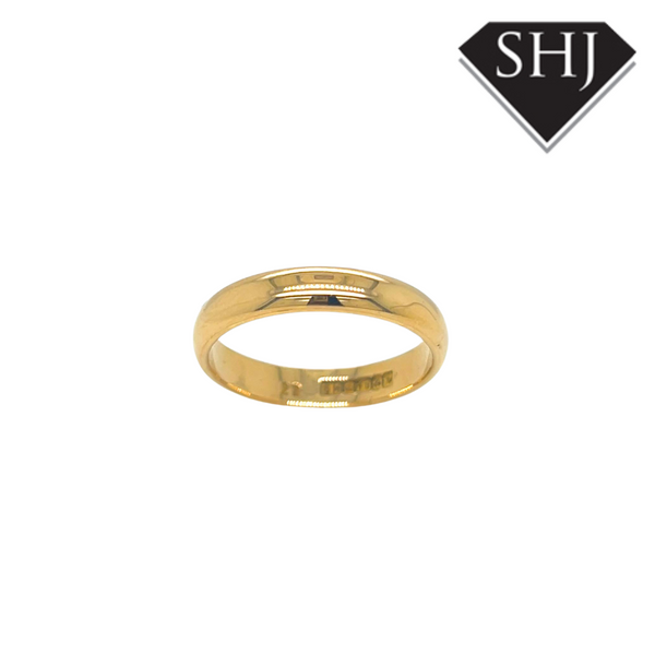 18ct Yellow Gold Wedding Band