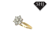 18ct Yellow Gold Diamond Ring