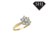 18ct Yellow Gold Diamond Ring